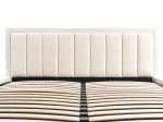 Pat Tapitat cu spatiu de depozitare 180x200 TOP Line 9 Bluvel 22 Bej
