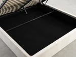 Pat Tapitat cu spatiu de depozitare 180x200 TOP Line 9 Bluvel 22 Bej