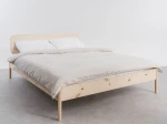 Pat de pin 180x200 Japandi pin