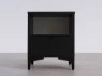 Noptieră 38x47 cm Nobio negru
