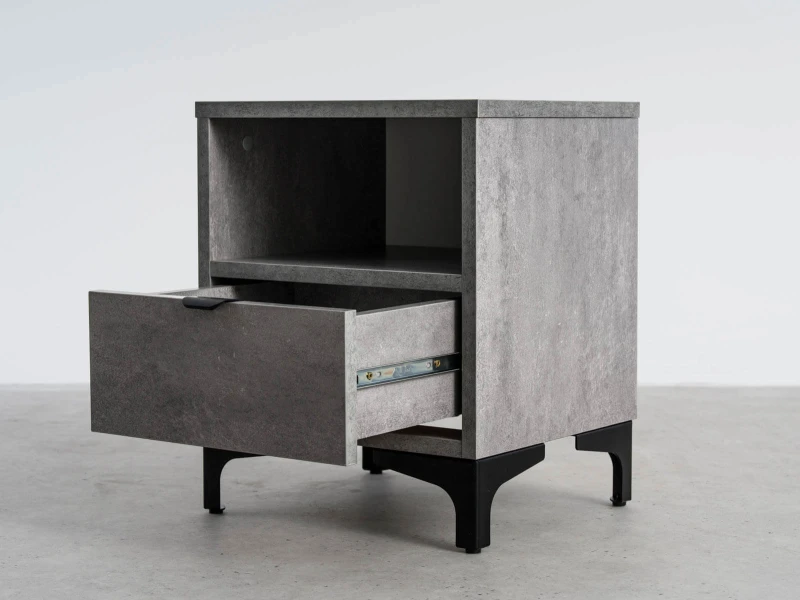 Noptieră 38x47 cm Nobio beton