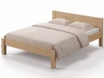 Pat din lemn 180x200 cu somieră Wiktoria pin