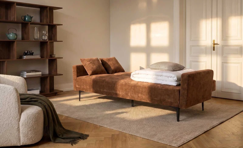 Canapea extensibilă Pavo Holms 42 Cupru
