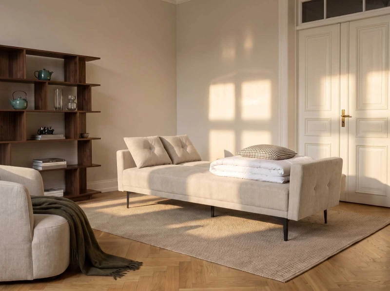 Canapea extensibilă Pavo Holms 20 Ecru