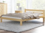 Pat din lemn 120x200 cu somieră Mato eco PIN