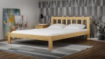Pat din lemn 120x200 cu somieră Ofelia pin